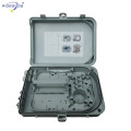 PG-FTTH0224A inline wall mounted ABS material lock type Outdoor Fiber Optic Terminal Distribution Box